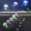 New Arrvail Hot Sale 5.5inch Aquarium Decorative Glowing Simulation Artificial Jellyfish Fish Tank Landscape Decoration
