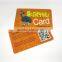 4C offset printing standard CR 80 tarjetas pvc