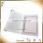 Popwide Genuine Cowhide Leather Card Case Snap Flip Open Card Holder