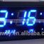 highlight led digital wall clock with mouting bracket