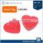 EAS manufacturer anti shoplifting heart tag rf 8.2mhz security hard tag