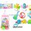 10pcs plastic baby rattle set ,Hot neonate Baby rattle,newborn toys baby gift set