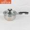 Normal design colorful 2016 hot selling stainless steel cookware couscous steamer pot