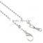 1.5mm10mm Plated Brass Ball Necklace Chain