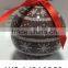 Plastic Snowflake Design Christmas Ball with Logo