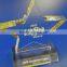 Heart shape acrylic trophy stand