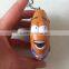 coffee chokolate discuits PU stress keychain