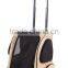 Backpack on wheels Pet Travel Rolling Carrier Backpack Luggage on Wheels with mat
