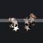 Fashion Jewelry And Accessories Rose Gold Star Fashion Teen Earrings
