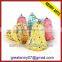 Cheap Special Ball Ceramic Christmas House/cake Shape Ball Outdoor Decoration