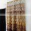 2016 fancy designs double swag shower curtain with valance                        
                                                Quality Choice