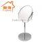 Colorful metal compact standing mirror