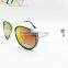 2015 new fashion sunglasses round metal frame reflective retro mirror lens sunglasses