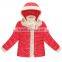 Very warm quilting polyester jackets girls cheap