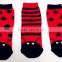 Ladybug Graphics sock