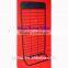powder coated free standing metal retail rack with competitive price