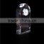 Hot Glass dome shape clock crystal desktop clock for gift set