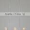 Decorative led crystal chandelier with bubble in crystal dinning room crystal pendant lighting
