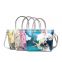 New arrival top sell ladies custom printed leather tote handbag made in china