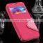 2015 Hot Selling Window Flip Leather Mobile Phone Case in Dongguan