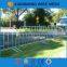 PVC white coated crowd control barrier for America