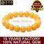 A generation of pure natural beeswax hand String Bracelet single ring bracelet Baltic Amber beeswax ornaments Factory wholesale