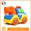 B/O plastic mini cute cartoon touch battery operated toy car for kids