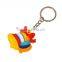 2016 cheap promotional custom made Christmas keyrings keychain for Xmas