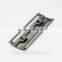 Metal antique silver belt buckle frame parts for men Brightness G1-80006