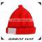 2014 latest soft yellow knitted funny winter hats for baby
