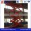 Customized different types hydraulic scissors table for lifting cargos