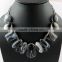 So In Love !! Black Onyx & Boostwana Agate 925 Sterling Silver Necklace, Handmade Silver Jewelry, Silver Jewelry 925