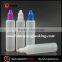 NEW arrival LDPE squeezable 60ml unicorn bottle for e liquid with child tamper ring cap