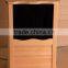 2015 high quality 1 people infrared foot sauna barrel