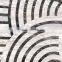 Italy Palissandro Polished Tiles Black And White Marble Chips