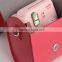 Korean Style Fujifilm Instax Camera Red Heart Leather Bag With Shoulder Belt, Instax Mini Leather Case Bag