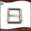 metal zinc alloy square ring pin belt buckle