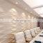 Plant fiber 3D texture walls panels for interior wall decoration