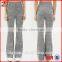 2015 Hot-selling china wholesale trousers fabric space dye flared pants for women