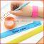 Silicone ruler slap bracelet for promotional gift