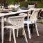 2015 Synthetic Rattan Dining Set Furniture- Poly Rattan Dining Room Furniture - Wicker Furniture Dining Table and Chair