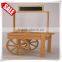 POP Custom Wooden Market Cart display