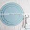Square Glass Cake Plate Stand with 3 Tiers