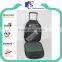 Dark green school backpack with trolleys