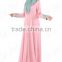 Wholesale dubai women kaftan abaya long embroidered sleeve muslim clothing jilbab abaya