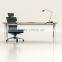 Fashion simple design free standing wooden furniture office desk