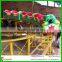 playground equipment kids fun fair rides / electric ride on train / worm train
