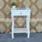 all white modern bedrooms bamboo wood bedside table