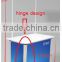 Portable expo customized folding screen promotional table stand, aluminum promotion counter