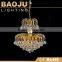 Halogen Bulb Hand Made Luxury Empire Crystal Ball Chandelier